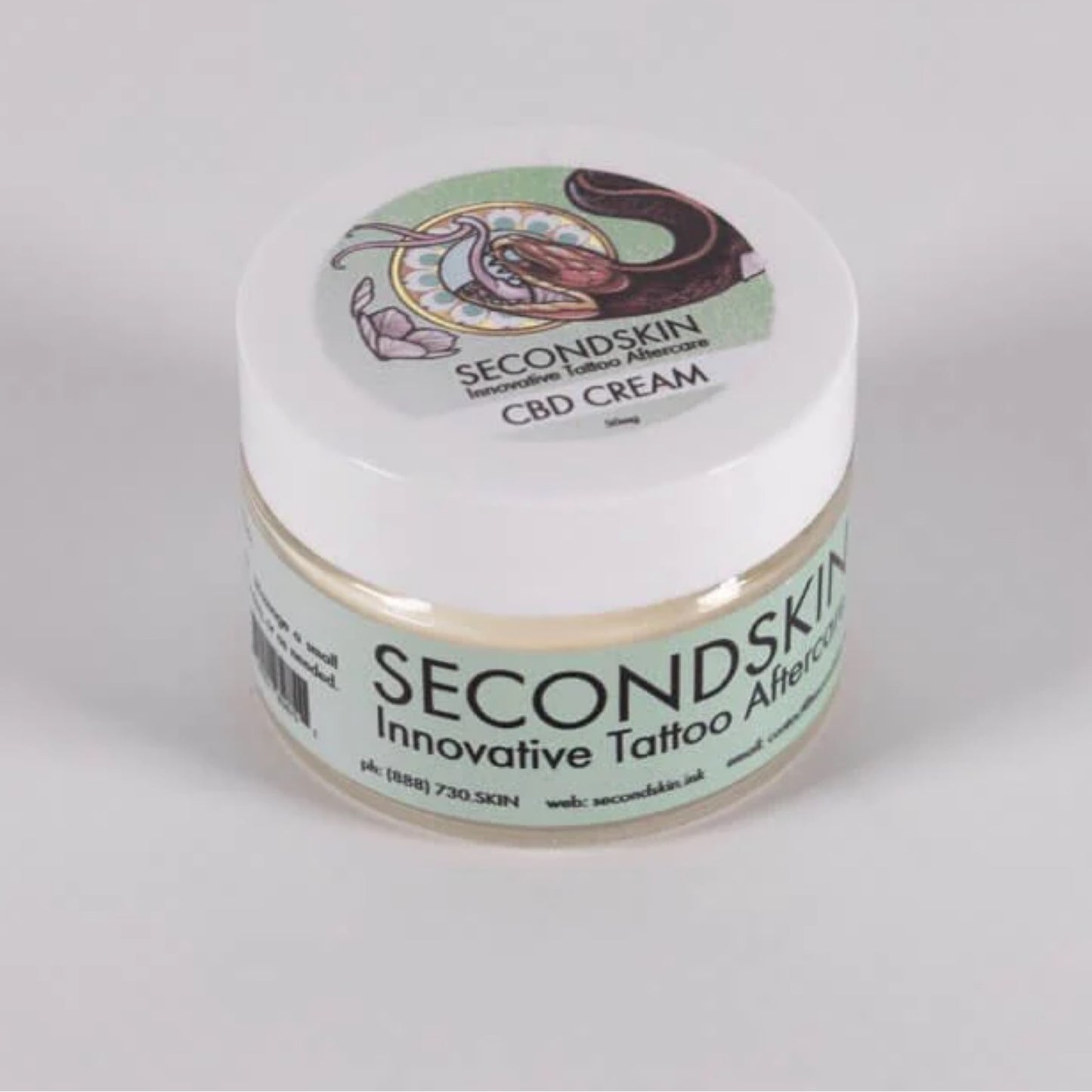 Second Skin CBD Tattoo Cream