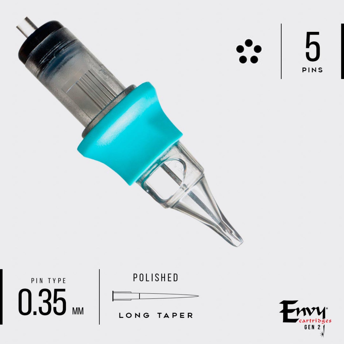 Envy Gen2 5 Round Liner Cartridges