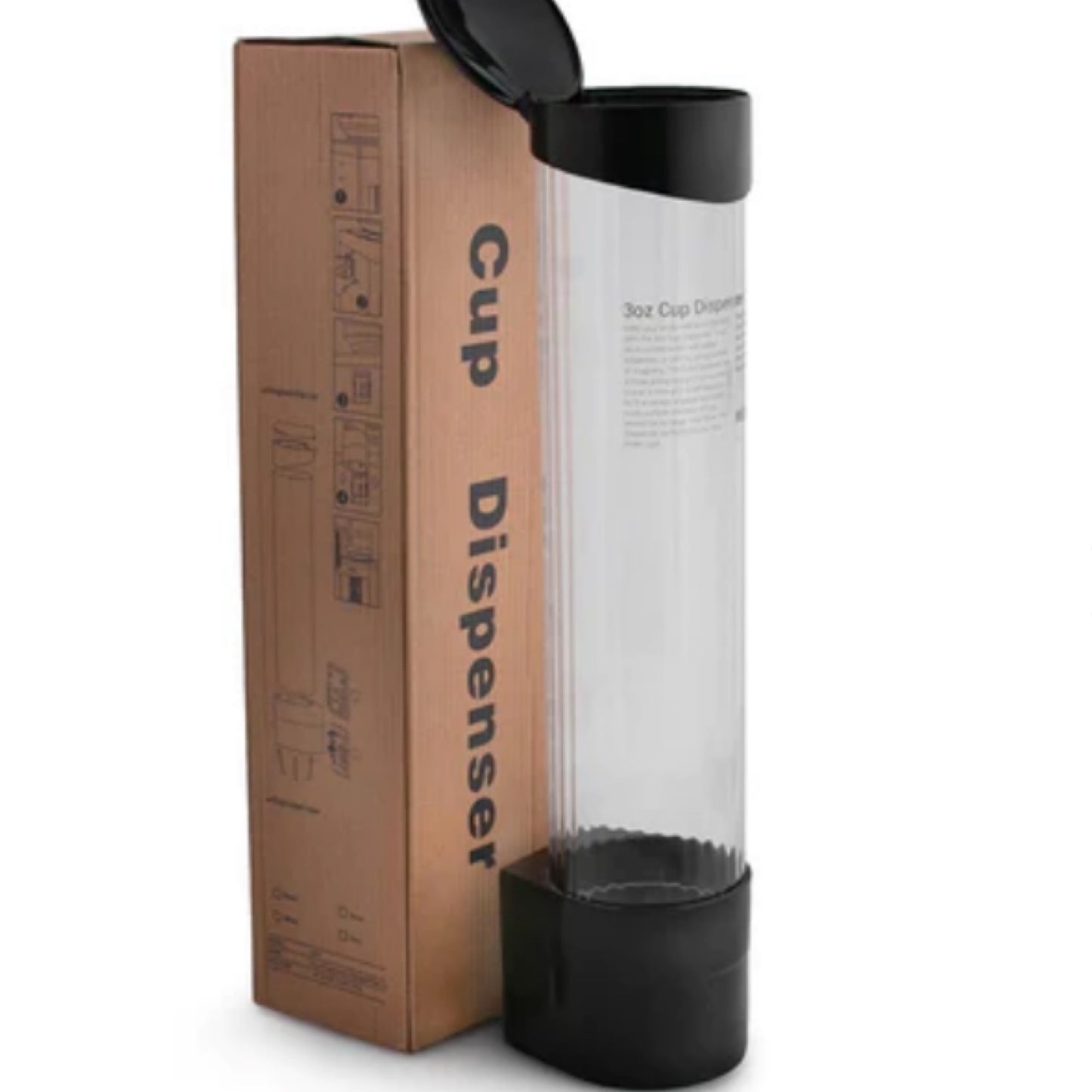 Cup Dispenser Wall Mount - 3oz