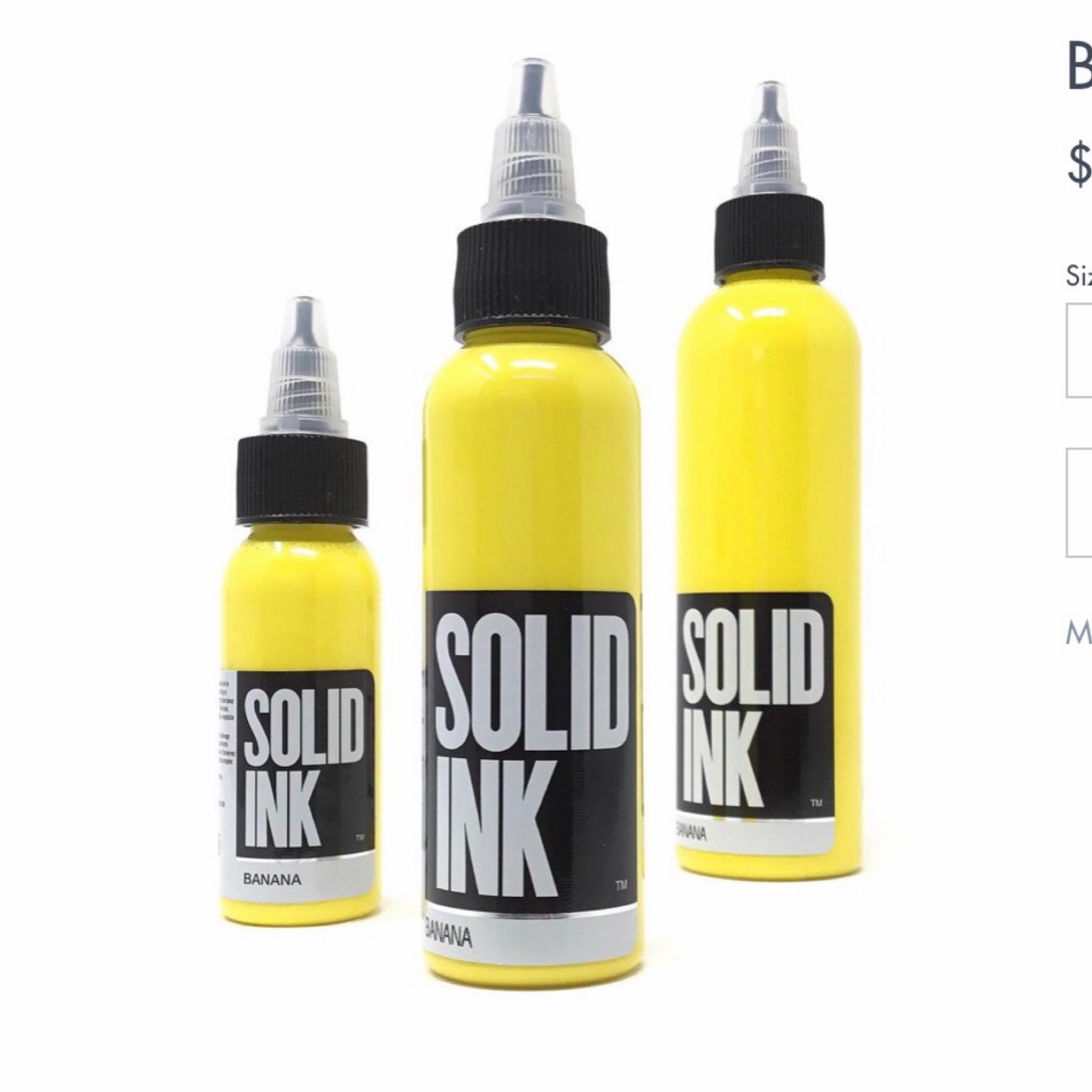 Solid Ink (Banana) 1oz