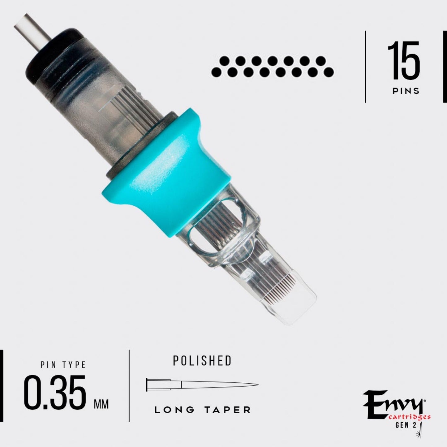 Envy Gen2 15 Curved Magnum Cartridges