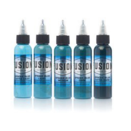 Fusion Ink (Opaque Blue Set) 1oz