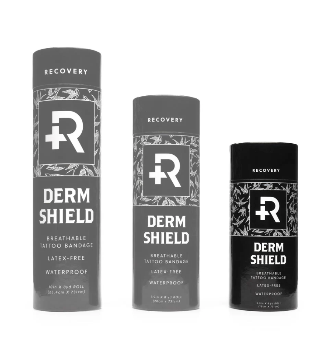 Recovery Shield Recovery Derm Shield - Small Roll (5.9 in x 8 yd) – Porvida Tattoo Supply