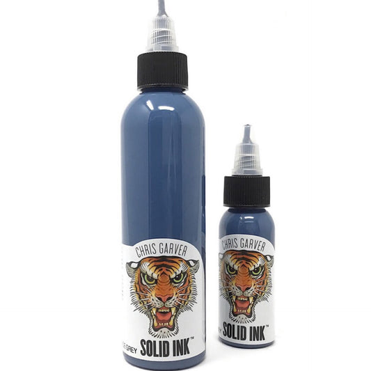 Solid Ink (Chris Garver Ghost Face Grey) 1oz